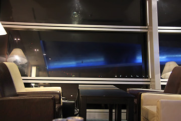 Image showing Airport lounge