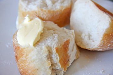 Image showing Bread and butter