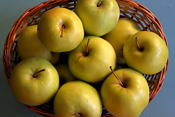 Image showing Green apples