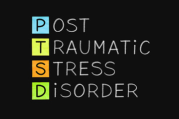 Image showing Post Traumatic Stress Disorder PTSD