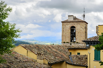 Image showing Bell tower in Gagliole