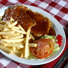 Image showing veal cutlets