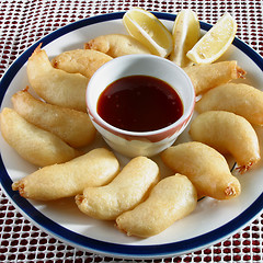 Image showing deep fried shrimp