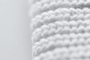 Image showing close up of knitted item