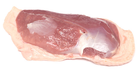 Image showing raw duck meat