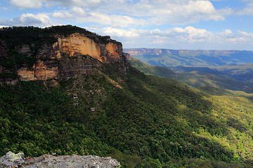 Image showing Jamison Valley Blue Mountains Naptional Park