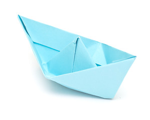 Image showing origami boat