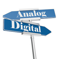 Image showing Analog or Digital signs