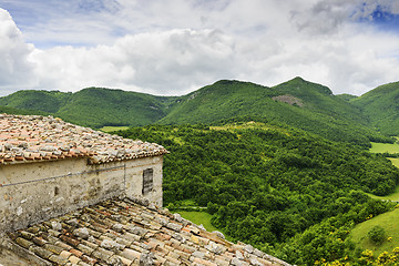 Image showing Landscape and buildings Elcito