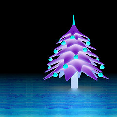 Image showing Christmas background. 3d illustration