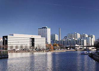 Image showing Helsinki, Siltavuorensalmi Bay 