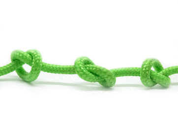 Image showing Three tied knot