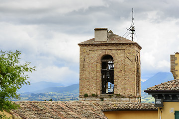 Image showing Bell tower in Gagliole