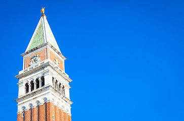 Image showing St Mark Campanile in Venice