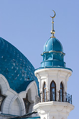 Image showing Qolsharif mosque minaret/ Kazan