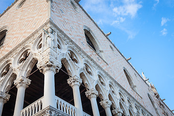 Image showing Venice, Italy - Palazzo Ducale detail