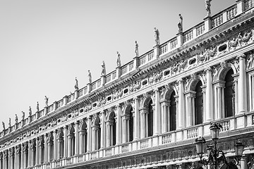 Image showing Venice, Italy - Columns perspective