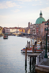 Image showing Venice canal view