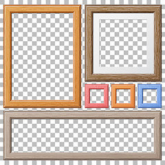 Image showing Collect Wooden Frames