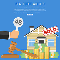 Image showing Sale real estate at auction