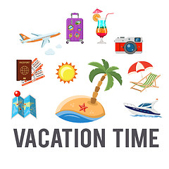 Image showing Vacation time Concept
