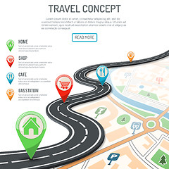 Image showing Travel and Navigation Concept