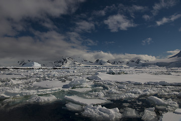 Image showing Antarctica view form the ship