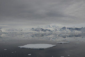 Image showing Antarctica view form the ship