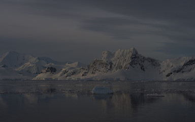 Image showing Antarctica view form the ship