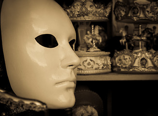 Image showing Traditional Venetian Mask
