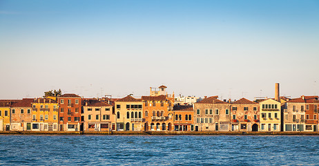 Image showing Venice waterfront from Zattere