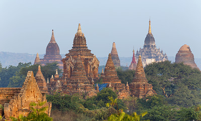 Image showing Bagan buddha tower at day