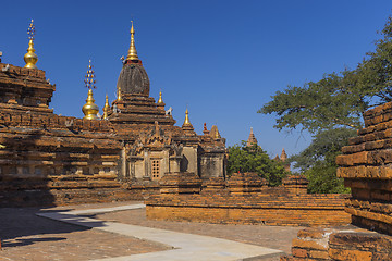 Image showing Bagan buddha tower at day