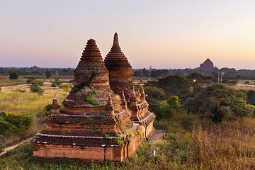 Image showing Bagan buddha tower at day