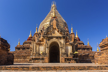 Image showing Bagan buddha tower at day