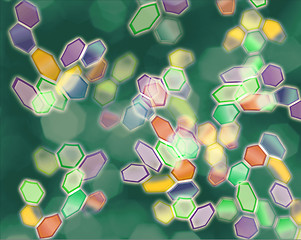 Image showing science abstract background