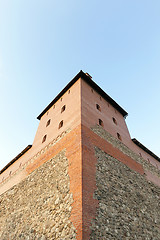 Image showing old fortress in the town of Lida