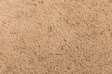 Image showing Brown sand texture as background