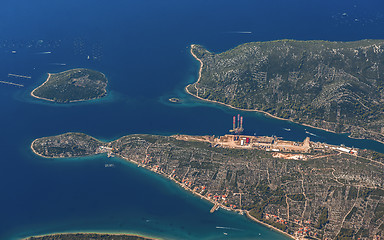 Image showing Croatia aerial view