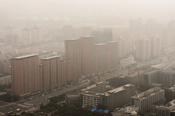 Image showing Heavy Smog in Beijing