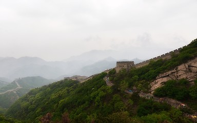 Image showing The Great Wall of China at Badaling