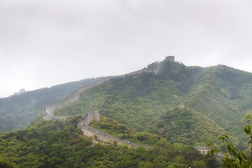 Image showing The Great Wall of China at Badaling