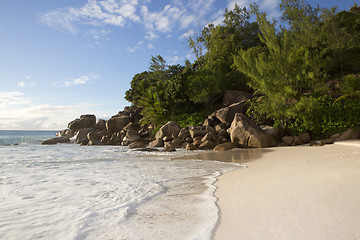 Image showing Beach panorama view at the Ocean