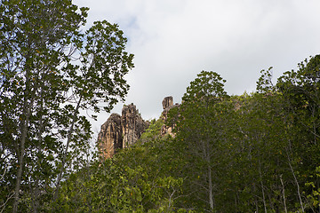 Image showing Nature landscape at Curieuse island, Seychelles