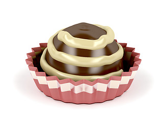 Image showing Chocolate praline