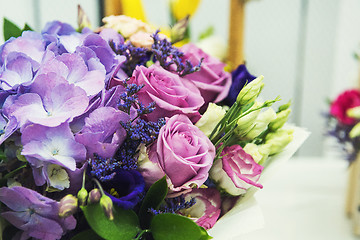 Image showing beautiful wedding bouquet