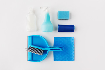 Image showing cleaning stuff on white background