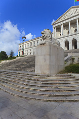 Image showing Monumental Portuguese Parliament