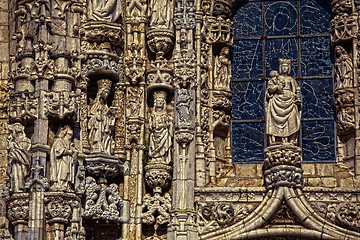 Image showing Lisbon - detail Jeronimos Monastery 