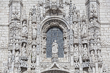 Image showing Lisbon - detail Jeronimos Monastery 